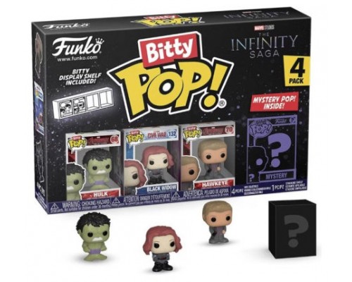 PACK MINI FIGURAS BITTY POP! LOS VENGADORES CLÁSICOS FUNKO BITTY POP 76997 (Espera 4 dias)