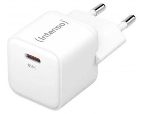 Intenso | Cargador pared GaN W30C USB-C|blanco