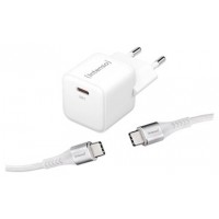 Intenso | KIT Cargador GaN W30C + Cable USB-C