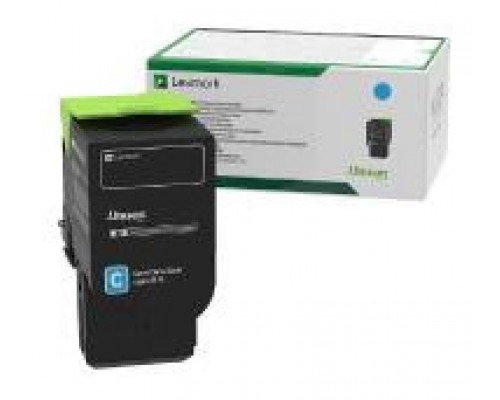 LEXMARK TONER CIAN 78C20C0 RETORNABLE (1400 PAG)