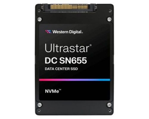 Western Digital Ultrastar DC SN655 30,7 TB U.3 PCI Express 4.0 NVMe TLC 3D NAND (Espera 4 dias)