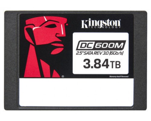 Kingston Technology Disco SSD DC600ME SATA Enterprise (uso mixto) de 2,5” y 3840 G (Espera 4 dias)