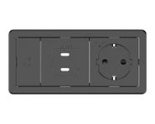 Kramer Electronics T-IN2-REC1(B) Negro (Espera 4 dias)-SX30 Kramer Electronics T-IN2-REC1(B) Negro (Espera 4 dias)
