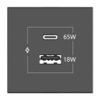 KRAMER CONNECT - ROOM CONNECTIVITY BLACK USBC 65W PORT AND U (Espera 4 dias)
