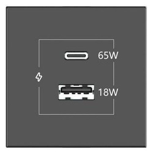 KRAMER CONNECT - ROOM CONNECTIVITY WHITE USBC 65W PORT AND U (Espera 4 dias)