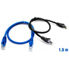 Pack x2 Cable UTP RJ45 24AWG CAT6 1.5m + 50 Bridas BIWOND (Espera 2 dias)