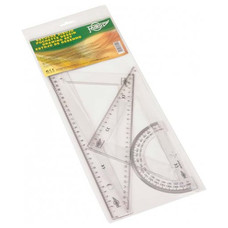 ESTUCHE CON REGLA / ESCUADRA / CARTABON Y SEMICIRCULO 30 CM. PLASTICO FAIBO 806 (Espera 4 dias)-SX26 ESTUCHE CON REGLA / ESCUADRA / CARTABON Y SEMICIRCULO 30 CM. PLASTICO FAIBO 806 (Espera 4 dias)