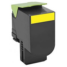 Lexmark 800H4 Cartucho de toner amarillo Alto Rendimiento (3k)