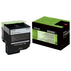 Lexmark 802XKE Cartucho Corporativo negro Extra Alto Rendimiento (8.000 pag.)