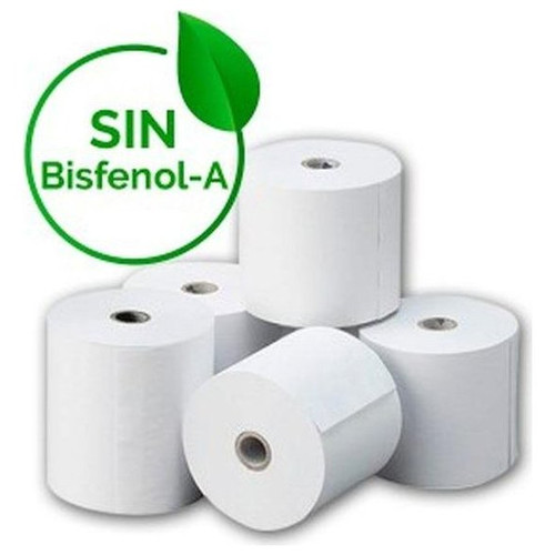 PAPEL TERMICO 80X80X12 MM 56GR. - PAQUETE 8 ROLLOS --HO25 PAPEL TERMICO 80X80X12 MM 56GR. - PAQUETE 8 ROLLOS -