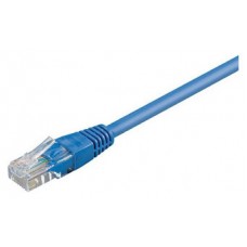 CABLE EQUIP RJ45 LATIGUILLO U-UTP CAT 5E 1M AZUL