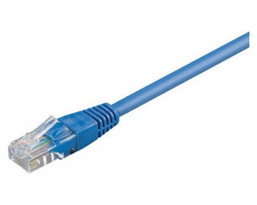 CABLE EQUIP RJ45 LATIGUILLO U-UTP CAT 5E 1M AZUL