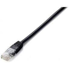 CABLE EQUIP RJ45 LATIGUILLO U-UTP CAT 5E 10M NEGRO