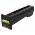 Lexmark CX820 Cartucho de toner magenta alto rendimiento