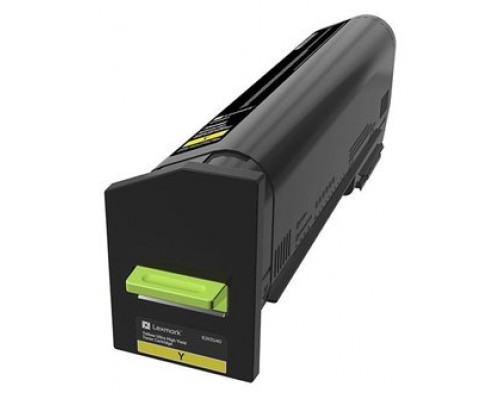 Lexmark CX860 Cartucho de toner amarillo rendimiento ultra alto