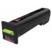 Lexmark CX82x, CX860 Cartucho de toner magenta alto rendimiento Retornable