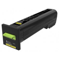 Lexmark CX82x, CX860 Cartucho de toner amarillo alto rendimiento Retornable