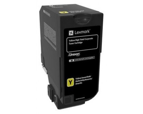 Lexmark CX725 Cartucho amarillo alto rendimiento  Corporativo (16 000 paginas)