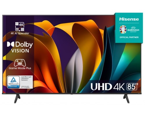 TV HISENSE 85A6N 86" UHD 4K VIDAA SMART TV MODO JUEGO PLUS CONTROL VOZ