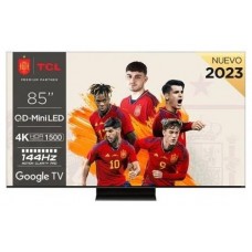 TCL 85C805 TV 85"UHD MINILED QLED GOOGLETV 144Hz