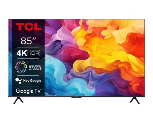 TV MINI LED TCL 85" 85V6BX1 UHD 4 SMART TV DVB-T2 NEGRO
