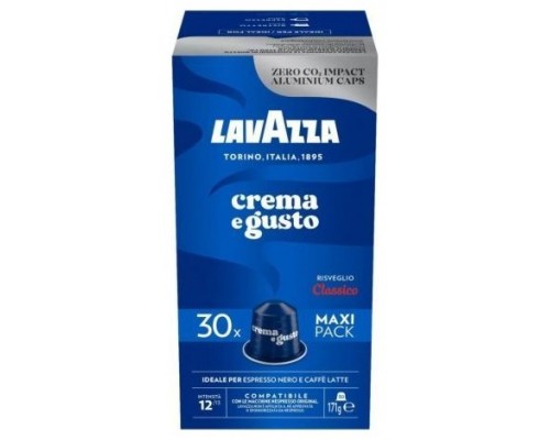 CAFE LAVAZZA CREMA GUS CLAS 30C