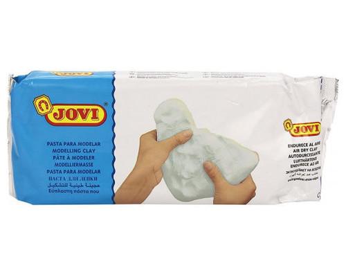JOVI PASTILLA PASTA MODELAR AIR DRY ENDURECIBLE AL AIRE 1000G BLANCO