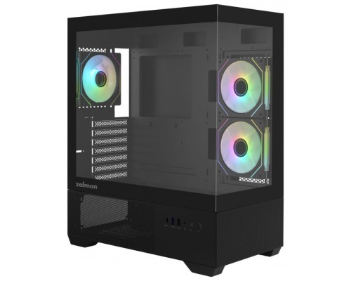 CAJA ZALMAN CHRONIX ATX 3 XVENT 120MM ARGB 1XUSB 3.0 NEGRO S/N FUENTE-SX20 CAJA ZALMAN CHRONIX ATX 3 XVENT 120MM ARGB 1XUSB 3.0 NEGRO S/N FUENTE