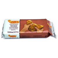 JOVI PASTILLA PASTA MODELAR AIR DRY ENDURECIBLE AL AIRE 1000G TERRACOTA