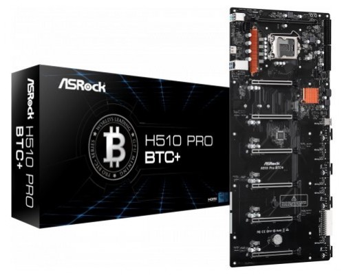 Asrock H510 Pro BTC+ Intel H510 LGA 1200 (Espera 4 dias)