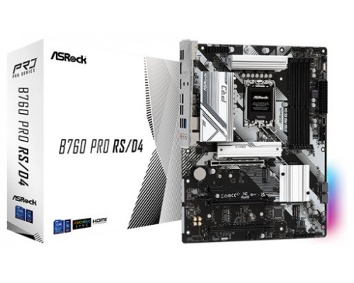 PLACA ASROCK B760 PRO RS/D4INTEL1700 4DDR4 HDMI