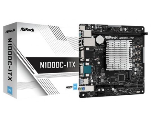 Asrock N100DC-ITX NA (CPU integrada) mini ITX (Espera 4 dias)