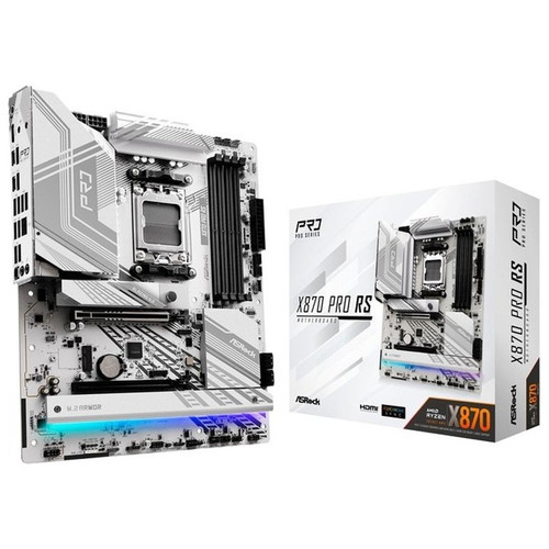 Asrock X870 PRO RS AMD X870 Z&oacute;calo AM5 ATX (Espera 4 dias)