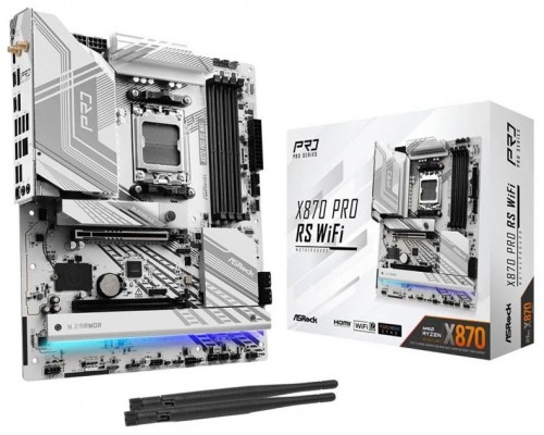 Asrock X870 Pro RS WiFi AMD X870 Zócalo AM5 ATX (Espera 4 dias)