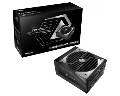 Asrock Taichi TC-1300T unidad de fuente de alimentación 1300 W 20+4 pin ATX ATX Negro (Espera 4 dias)