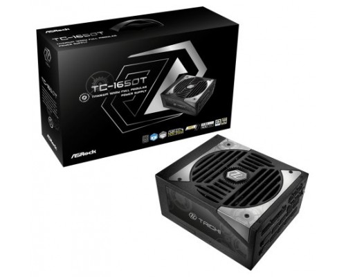 Asrock Taichi TC-1650T unidad de fuente de alimentación 1650 W 20+4 pin ATX ATX Negro (Espera 4 dias)