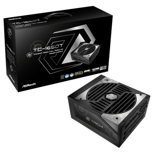 Asrock Taichi TC-1650T unidad de fuente de alimentación 1650 W 20+4 pin ATX ATX Negro (Espera 4 dias)-SX20 Asrock Taichi TC-1650T unidad de fuente de alimentación 1650 W 20+4 pin ATX ATX Negro (Espera 4 dias)