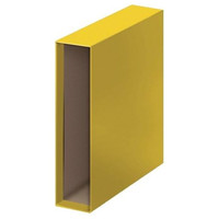 Dohe Caja archivador - Folio - Lomo 70 mm - Color amarillo-IR29 Dohe Caja archivador - Folio - Lomo 70 mm - Color amarillo