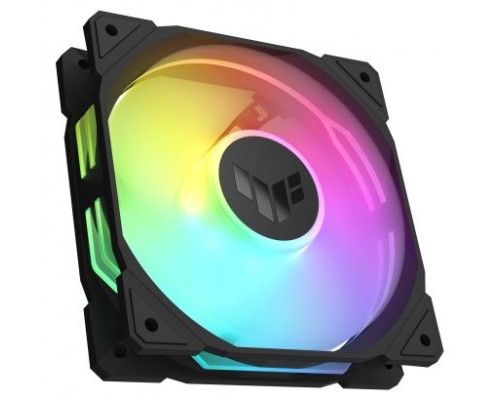 ASUS TUF Gaming TR120 ARGB Reverse Fan - Triple Pack Carcasa del ordenador Ventilador 12 cm Negro (Espera 4 dias)