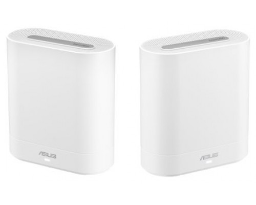 ASUS EBM68(2PK) – Expert Wifi Tribanda (2,4 GHz/5 GHz/5 GHz) Wi-Fi 6 (802.11ax) Blanco 3 Interno (Espera 4 dias)