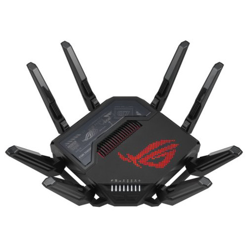 ASUS ROG Rapture GT-BE98 router inalámbrico 10 Gigabit Ethernet Quad-band (2.4 GHz / 5 GHz-1 / 5 GHz-2 / 6 GHz) Negro (Espera 4 dias)-SX30 ASUS ROG Rapture GT-BE98 router inalámbrico 10 Gigabit Ethernet Quad-band (2.4 GHz / 5 GHz-1 / 5 GHz-2 / 6 GHz) Negro (Espera 4 dias)