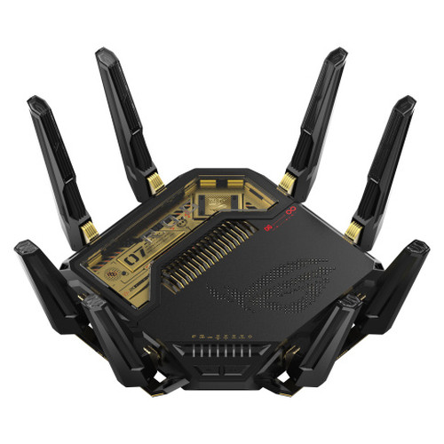 ASUS ROG Rapture GT-BE98 router inalámbrico 10 Gigabit Ethernet Quad-band (2.4 GHz / 5 GHz-1 / 5 GHz-2 / 6 GHz) Negro (Espera 4 dias)-SX30 ASUS ROG Rapture GT-BE98 router inalámbrico 10 Gigabit Ethernet Quad-band (2.4 GHz / 5 GHz-1 / 5 GHz-2 / 6 GHz) Negro (Espera 4 dias)