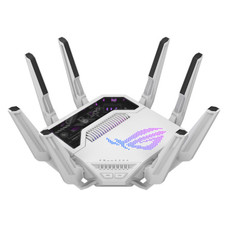 ASUS ROG Rapture GT-BE19000AI router inalámbrico 10 Gigabit Ethernet Tribanda (2.4 GHz / 5 GHz / 6 GHz) Blanco (Espera 4 dias)-SX30 ASUS ROG Rapture GT-BE19000AI router inalámbrico 10 Gigabit Ethernet Tribanda (2.4 GHz / 5 GHz / 6 GHz) Blanco (Espera 4 dias)