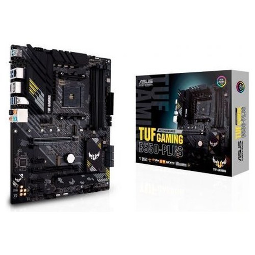 ASUS TUF Gaming B550-PLUS AMD B550 Zócalo AM4 ATX (Espera 4 dias)-SX20 ASUS TUF Gaming B550-PLUS AMD B550 Zócalo AM4 ATX (Espera 4 dias)