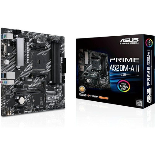 Asus Placa Base PRIME A520M-A II CSM mATX AM4