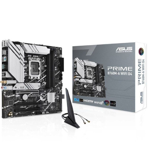 PB ASUS PRIME B760M-A WIFI D4 M-ATX Skt 1700-SX20 PB ASUS PRIME B760M-A WIFI D4 M-ATX Skt 1700
