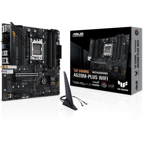 PLACA ASUS TUF GAMING A620M-PLUS WIFI AMD AM5 4DDR5