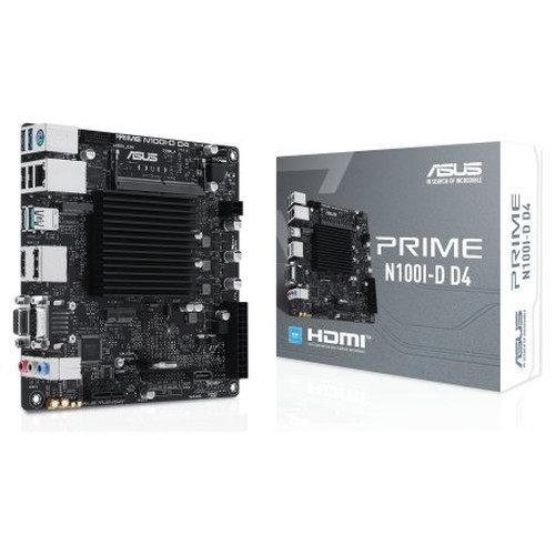 ASUS PRIME N100I-D D4 NA (CPU integrada) mini ITX (Espera 4 dias)-SX20 ASUS PRIME N100I-D D4 NA (CPU integrada) mini ITX (Espera 4 dias)