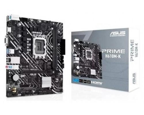 PLACA ASUS PRIME H610M-K INTEL1700 2DDR5 HDMI PCIE4.0