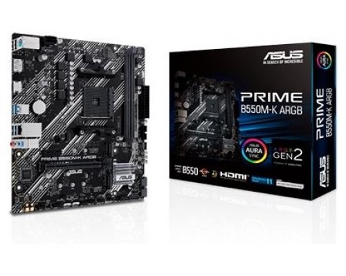 PLACA BASE ASUS AM4 PRIME B550M-K ARGB